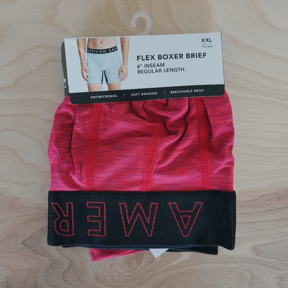 AEO Space Dye 6" Flex Boxer Brief - NWT (XXL) - Picture 3 of 6
